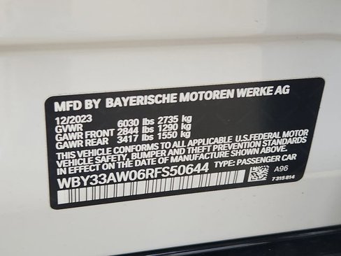 Used 2024 BMW i4 M50 w/ Premium Package image 26