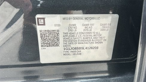 Used 2020 Chevrolet Sonic LT image 30