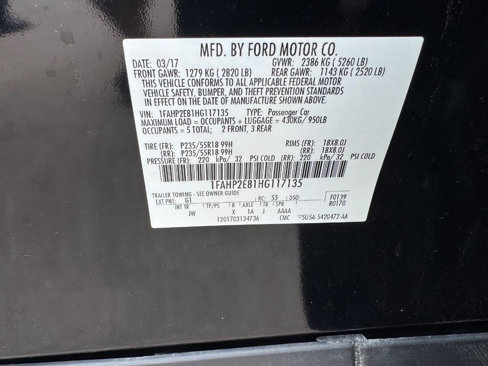 Used 2017 Ford Taurus SEL w/ Equipment Group 201A image 25