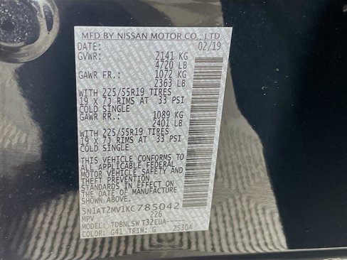 Used 2019 Nissan Rogue SL w/ Premium Package image 31