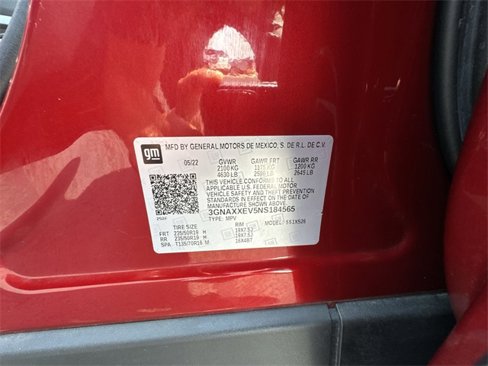 Certified 2022 Chevrolet Equinox Premier w/ LPO, Floor Liner Package image 34