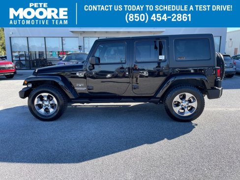 Used 2017 Jeep Wrangler Unlimited Sahara image 1
