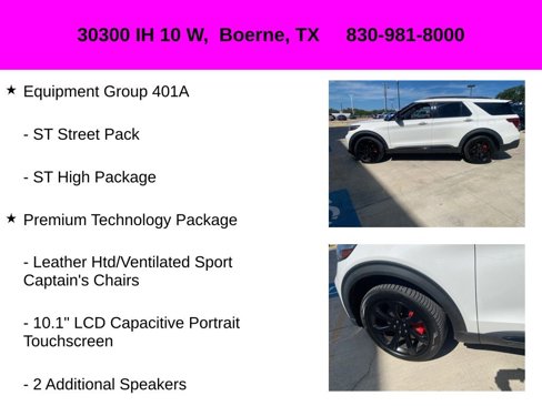 Used 2021 Ford Explorer ST w/ Equipment Group 401A image 10
