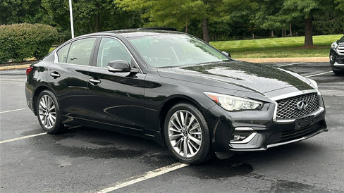 Certified 2022 INFINITI Q50 Luxe w/ Cargo Package image 2