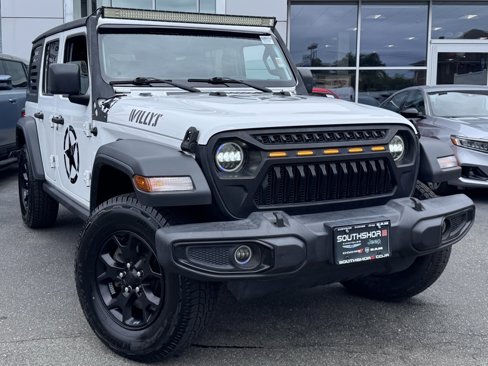 Certified 2021 Jeep Wrangler Unlimited Sport image 1