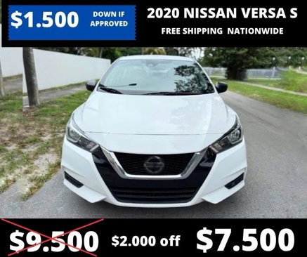 Used 2020 Nissan Versa S image 2