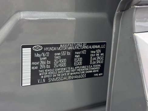 Used 2022 Hyundai Santa Fe Calligraphy image 30