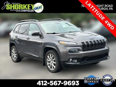 Certified 2018 Jeep Cherokee Latitude image 1