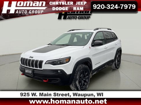 Used 2021 Jeep Cherokee Trailhawk w/ Sun, Sound & Nav Group image 1