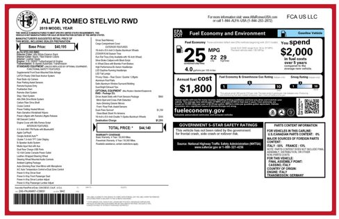 Used 2019 Alfa Romeo Stelvio image 3