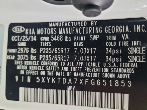 Used 2015 Kia Sorento LX image 33
