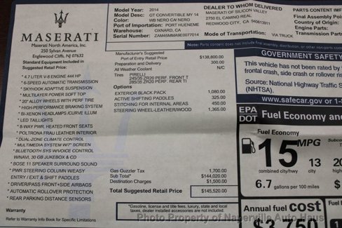 Used 2014 Maserati GranTurismo Convertible image 46
