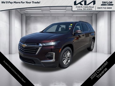 Used 2022 Chevrolet Traverse LT image 1