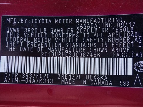 Used 2018 Toyota Corolla L image 46