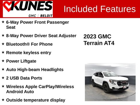 Used 2023 GMC Terrain AT4 image 3