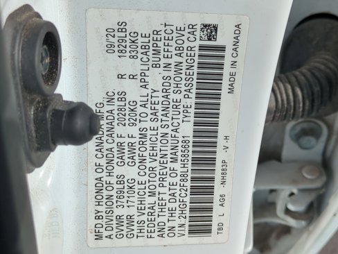 Used 2020 Honda Civic Sport image 33