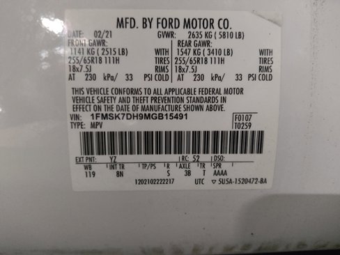 Used 2021 Ford Explorer XLT image 33