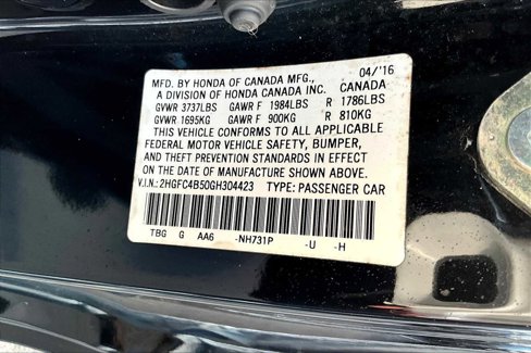 Used 2016 Honda Civic LX image 26