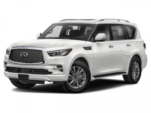 Certified 2022 INFINITI QX80 Luxe w/ All-Season Package image 1