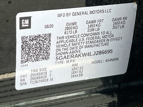 Used 2020 Buick Enclave Preferred w/ LPO, Luxury Package image 29