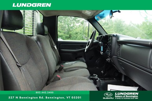 Used 2003 Chevrolet Silverado 3500 4x4 Regular Cab w/ Snow Plow Prep Package image 14