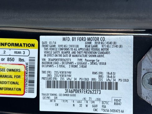 Used 2014 Ford Fusion Titanium image 27
