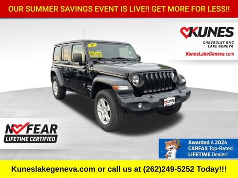 Used 2020 Jeep Wrangler Unlimited Sport S image 1
