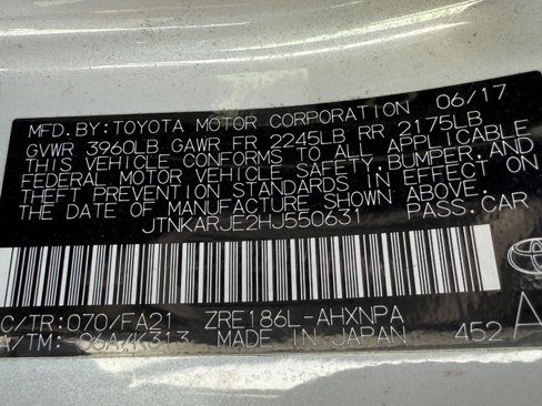 Used 2017 Toyota Corolla iM w/ All-Weather Mat Package image 24