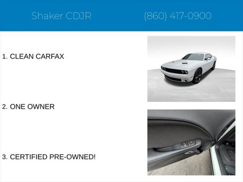 Certified 2023 Dodge Challenger SXT w/ Blacktop Package image 4