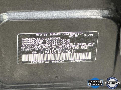 Used 2019 Subaru WRX image 30