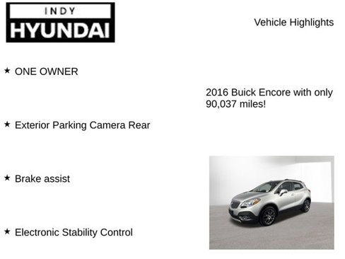 Used 2016 Buick Encore Sport Touring image 8