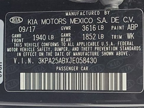 Used 2018 Kia Rio LX image 33