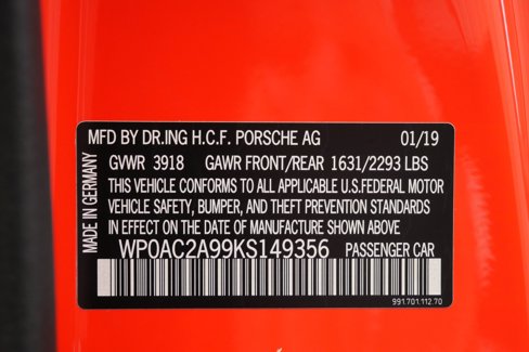 Used 2019 Porsche 911 GT3 image 19