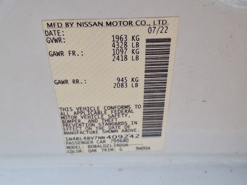 Used 2022 Nissan Altima 2.5 S image 13