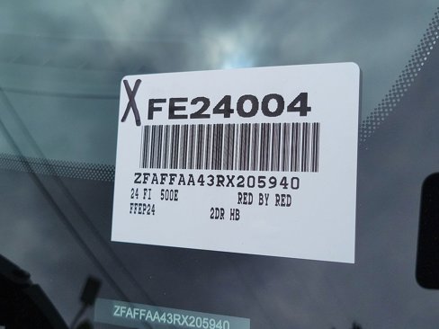 New 2024 FIAT 500 e (RED) image 15