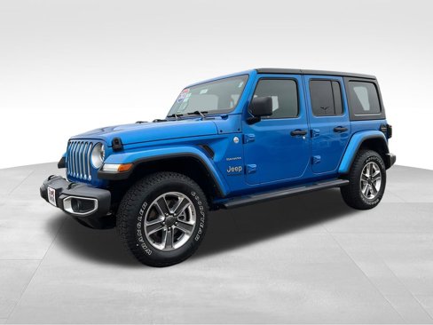 Used 2021 Jeep Wrangler Unlimited Sahara w/ Dual Top Group image 35