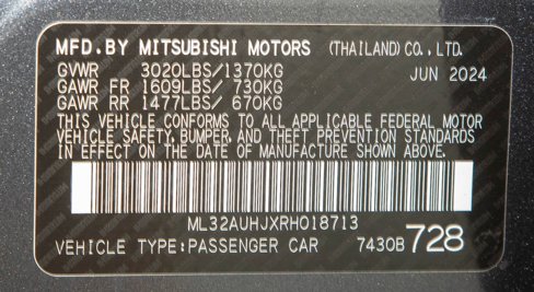 Used 2024 Mitsubishi Mirage ES image 26