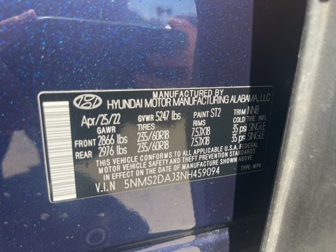 Used 2022 Hyundai Santa Fe SEL w/ Cargo Package image 52