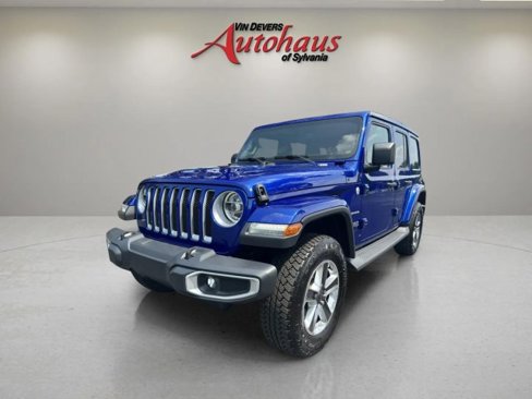 Used 2020 Jeep Wrangler Unlimited Sahara image 3