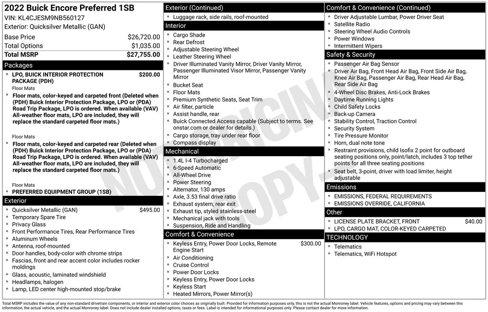 Used 2022 Buick Encore Preferred image 2