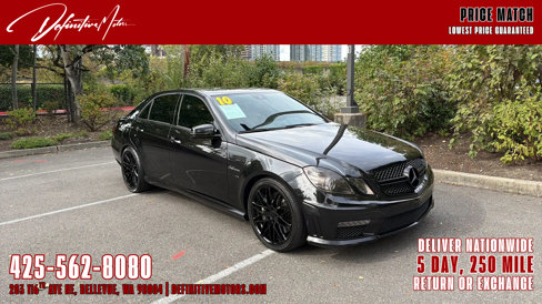 Used 2010 Mercedes-Benz E 63 AMG Sedan image 1