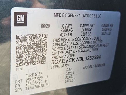 Certified 2020 Buick Enclave Avenir w/ Avenir Technology Package image 34