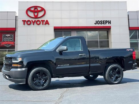 Used 2017 Chevrolet Silverado 1500 W/T w/ Black Out Edition image 1