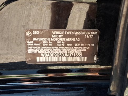 Used 2018 BMW 330i xDrive Sedan image 27