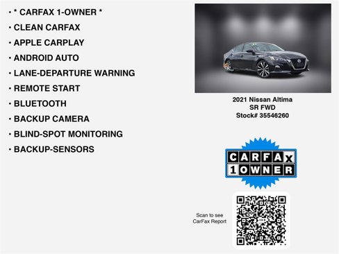 Used 2021 Nissan Altima 2.5 SR image 7