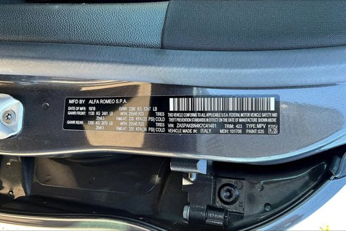 Used 2019 Alfa Romeo Stelvio Ti Sport w/ Quick Order Package 22S Sport image 35
