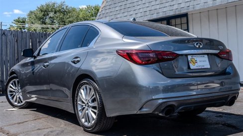 Used 2018 INFINITI Q50 Luxe w/ Essential Package (3.0T Luxe) image 3