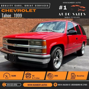 Used 1999 Chevrolet Tahoe 2WD image 1