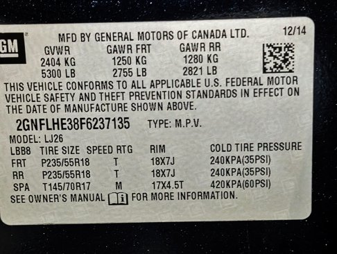 Used 2015 Chevrolet Equinox LTZ image 58