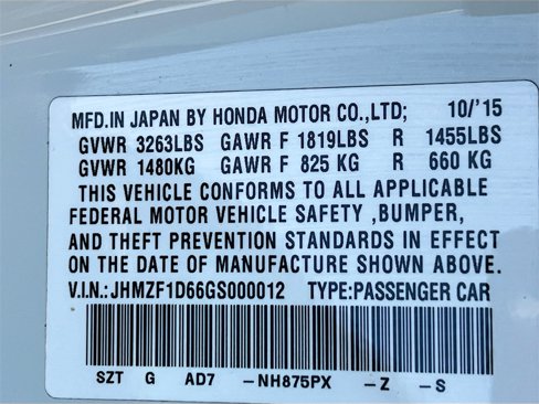Used 2016 Honda CR-Z EX-L image 31